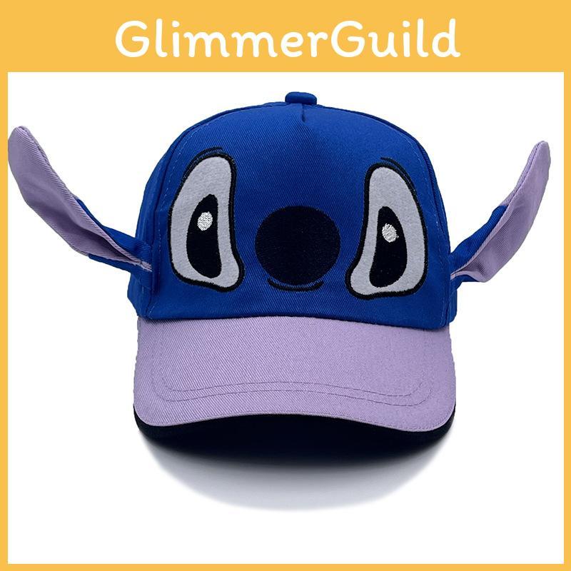 Cartoon Baseball Kids Cap With 3d Ears Sun Protection For Casual Wear