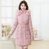 Women Lace Up Hooded Parkas Women Fur Cotton Autumn Winter Thick Maxi Quilted Coats Pockets Jackets Warm Outwear