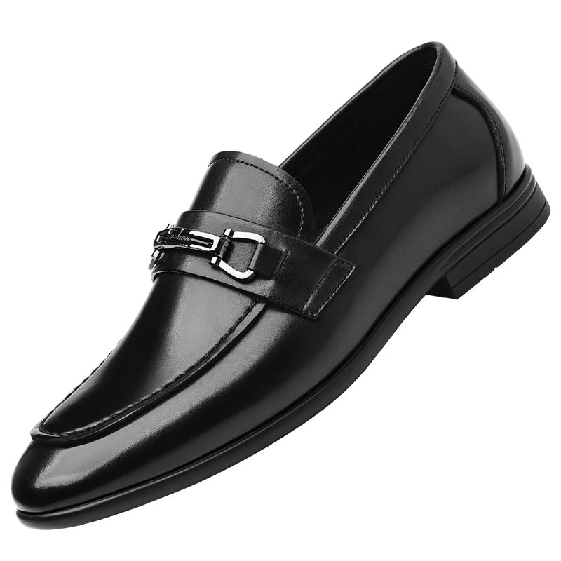 Fashion Business Men's Loafers Hot Selling Gentlemen's Casual Style Luxury Office High Quality and Comfortable Shoes Black Brown