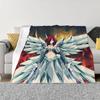 Одеяло Erza Scarlet, флисовое одеяло Fairy Tail, аниме, теплое одеяло для автомобиля, дивана, дивана, покрывало