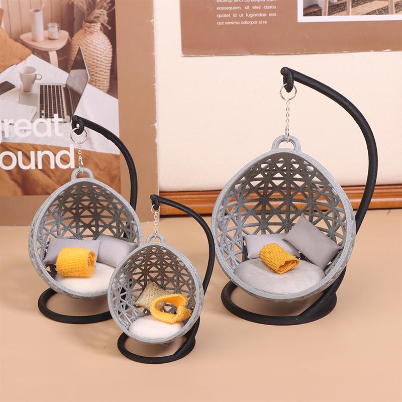 1 набор детских моделей, миниатюрный гамак, макет дома, реквизит, сделай сам, качели, кукольный домик, игрушки, украшения