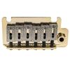 Musiclily Pro Tremolo Support Tremolo Bridge with Steel Saddles for American Strat Electric Gold 10.5mm Unit, Two-Point Guitars,