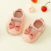 Осенняя обувь для маленькой девочки, детская обувь на мягкой подошве, летние тканевые сандалии для маленькой девочки, обувь с закрытым носком для возраста один год