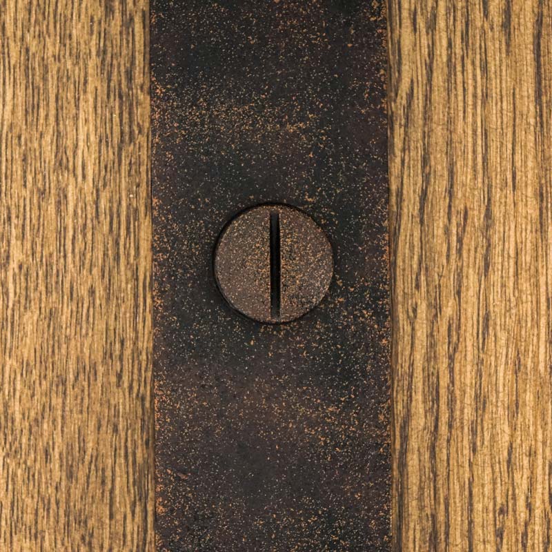 BRISTOL AGED door handle with WC plate 72mm