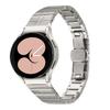 Для Samsung Galaxy Watch FE 40 мм/Watch4/Watch4 Classic/Watch4 Active/Watch 5/Watch 5 Pro Ремешок из нержавеющей стали Браслет