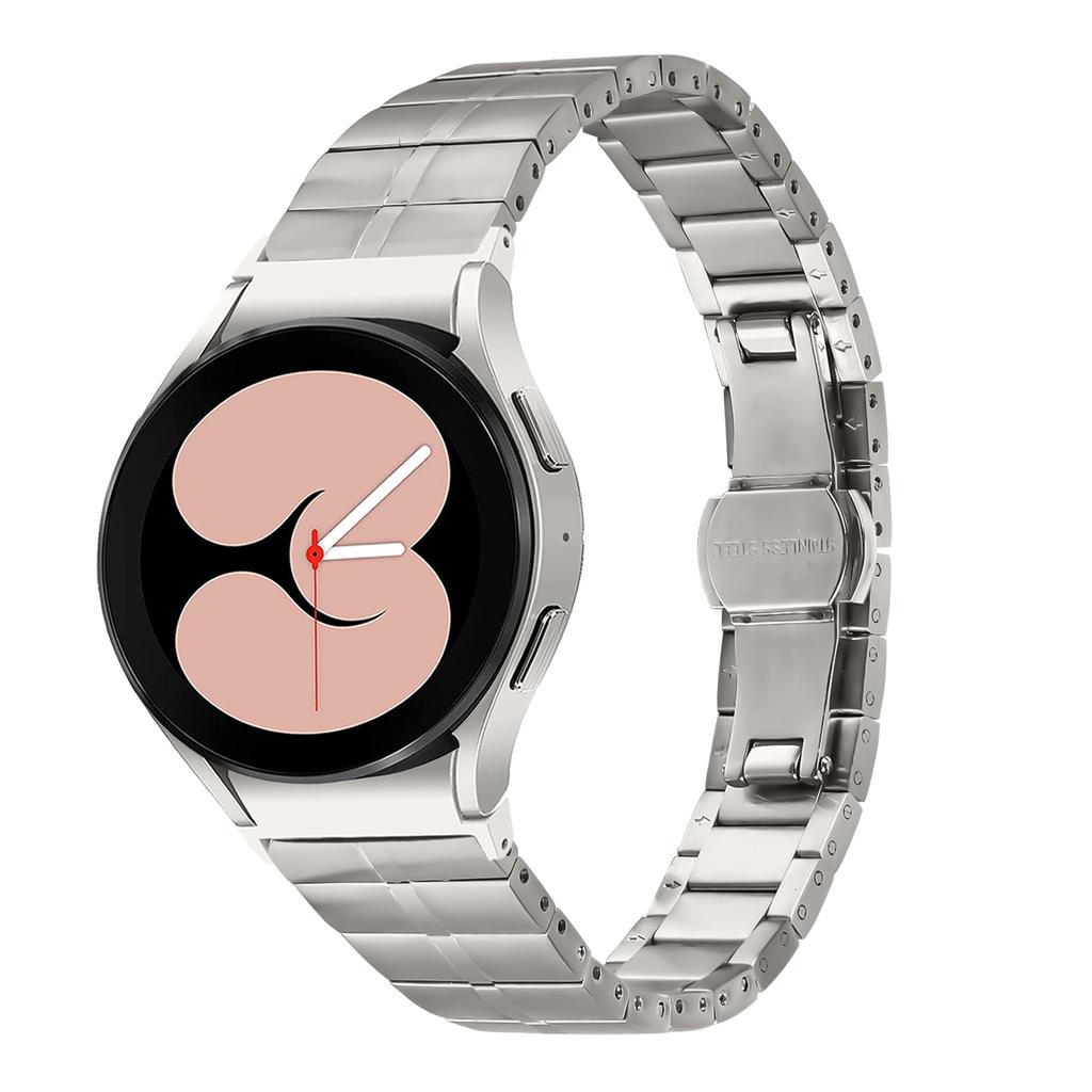 Для Samsung Galaxy Watch6 40мм/44мм/Watch6 Classic 43мм/47мм Ремешок из нержавеющей стали Стильный браслет