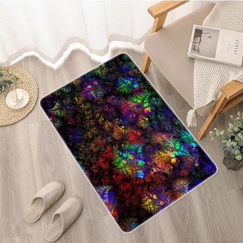 Дверной коврик, стеклянный коврик с животными Zaba, коврик для ванной комнаты, коврик для балкона, моющийся нескользящий кухонный коврик