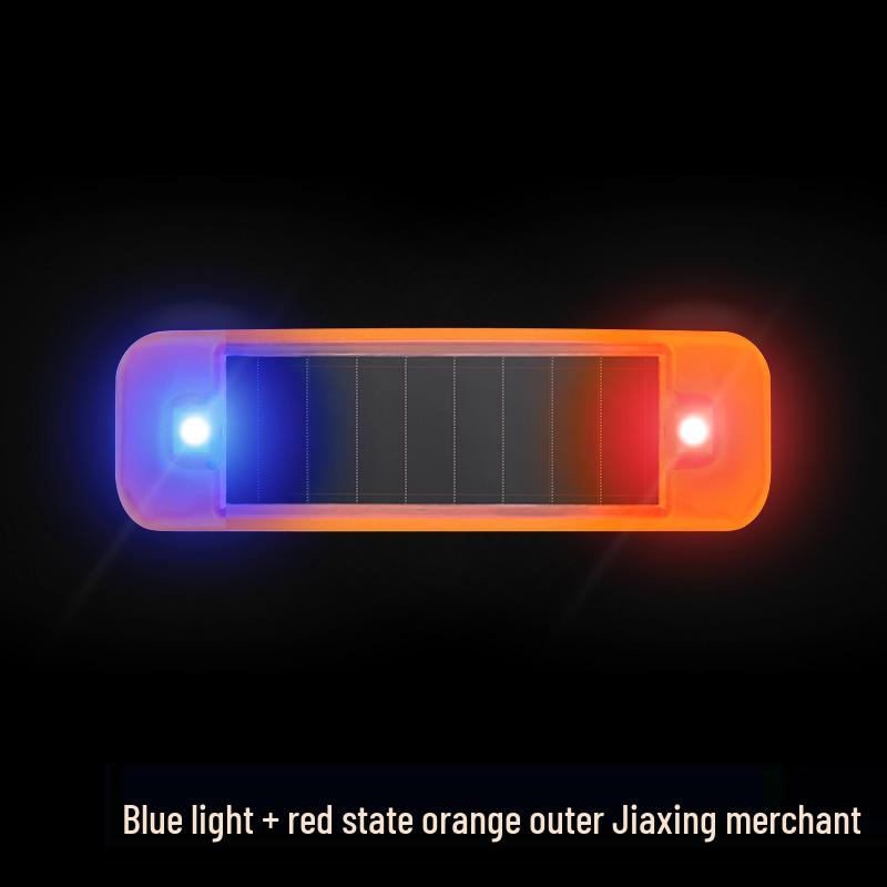 Wireless Solar LED Rear-End Collision Warning Light for Cars, Motorcycles, & Bicycles