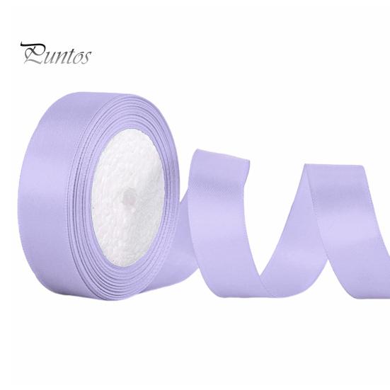 22.8m Solid Color Ribbon 2cm Width Packaging Ribbon Polyester Cake Box Ribbon for Wedding Decor Bouquets DIY Projects