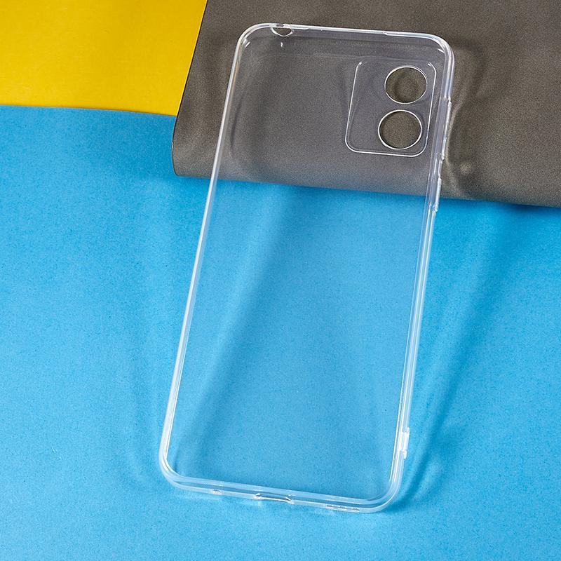 For Motorola Moto E13 4G Mobile Phone Cover Ultra-Thin Transparent Shockproof TPU Phone Case