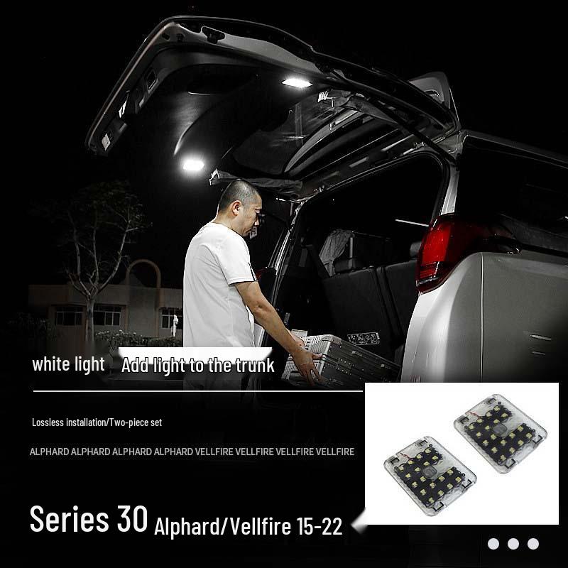 Комплект освещения багажника и задней двери для Alphard 30 и Vellfire 20 серии
