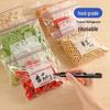 Food-Grade Sealed Ziplock Bag for Refrigerator Storage, Thick and Durable.