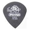 Jim Dunlop Tortex Jazz Pitch Black Набор медиаторов из 12 штук Медиатор Tortex Jazz Pitch Black Медиатор Musent Custom Players 0,73 мм и 482B073-BLK-12P