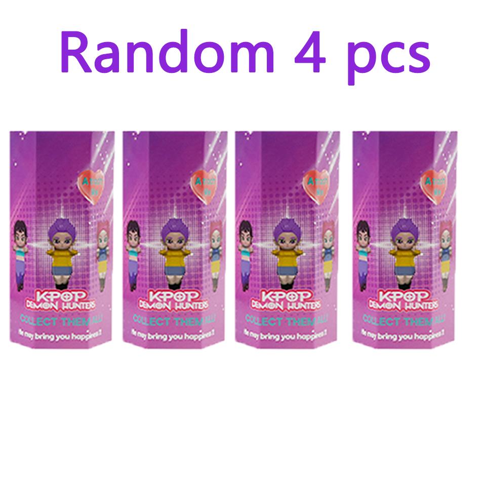 Горячая распродажа K-pop Серия Demon Hunters Blind Box Аниме Фигурки Украшения Куклы Поклонники Дети Подарок на день рождения Случайный Blind Box