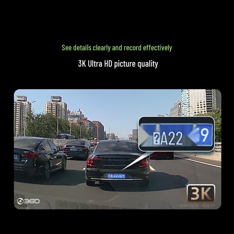 360 G300 3K Видеорегистратор (Китайская версия)