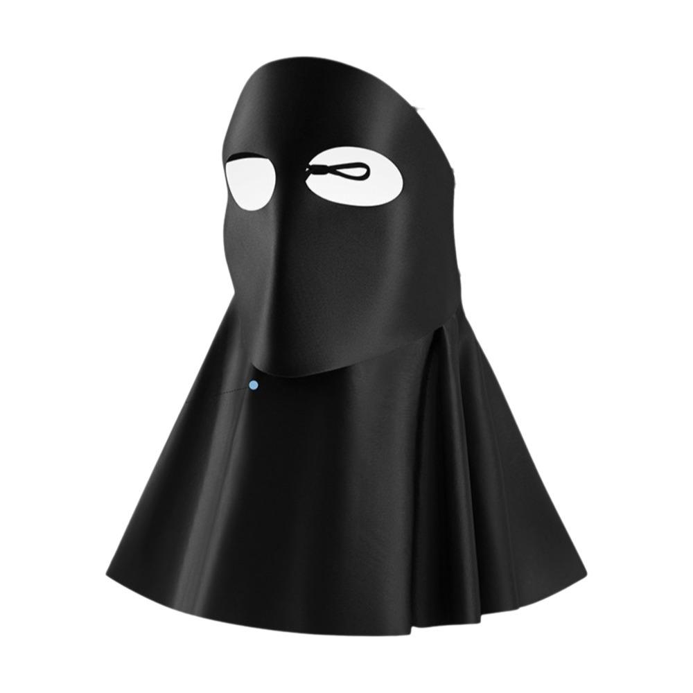 Solid Color Sunscreen Mask Polyester Neck Wrap Fashion Ice Silk Face Veil Cycling
