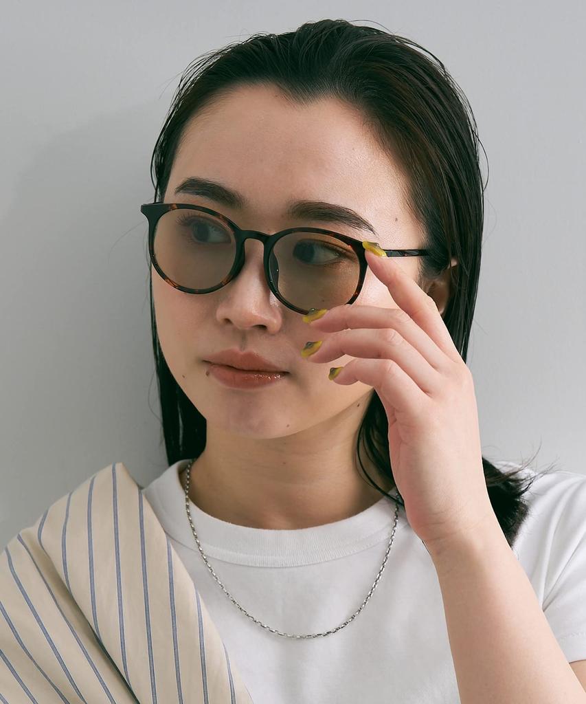 Солнцезащитные очки типа «бостон», легкие, УФ-защита, модные [Zoff] (коричневый черепаховый) защита, защита, мужская, женская, [ZC231G03_49A1