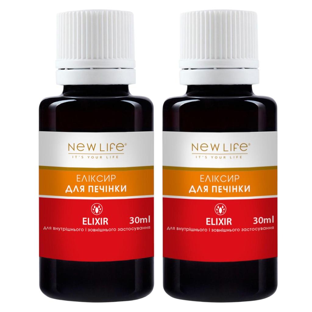 Эликсир для Печени на Травах Диетическая Добавка New Life