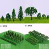 50pcs Trees Model A/B DIY Green High Quality Landscape