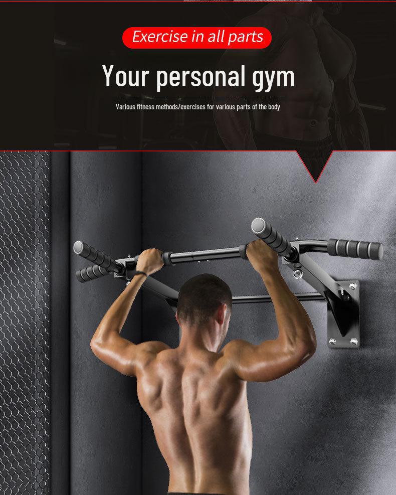 Настенная перекладина для подтягиваний: Одноместные и двухместные варианты для домашнего фитнеса