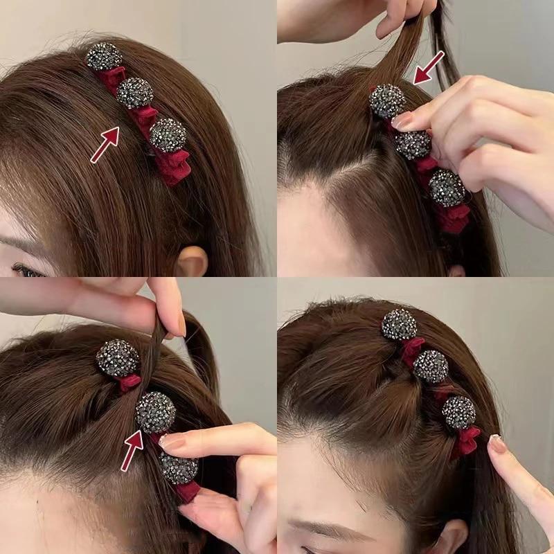 New Retro Red Flocking Hairpins Trendy Velvet Shiny Shark Clips Barrettes for Girl Fashion Braid Hair Accessories Headwear Gifts