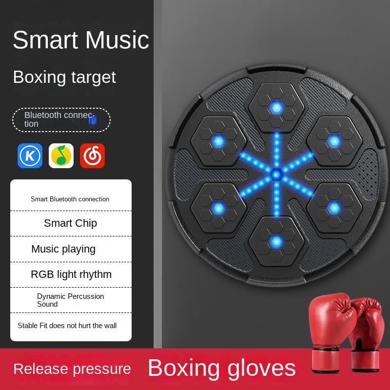 New Smart Boxing Machine Music Boxing Target Sports Fitness Boxing Trainer Home Exercise Boxing Wall Target