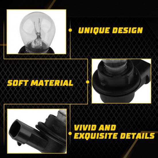 2x Front Daytime Runing Light Bulb Holder Socket Fit For Jeep Renegade 2014-
