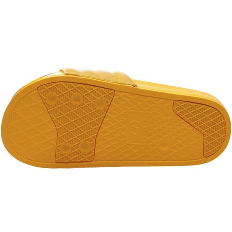 Мужские тапочки Li Ning, нескользящие, износостойкие, бесшумные, желтые ABTQ005-2