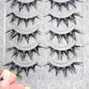 Japanese Wet Eye Lashes Thick Anime Fake Lashes Women's Beauty False Eyelashes  for Comic Cosplay