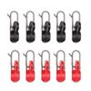 Steel Black/Red Impact Bait Fishing Hook Fishing Tools Board Release Bait Clip Fishing Accessories
