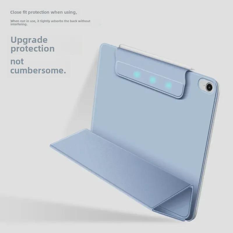 Магнитный защитный чехол для iPad 10 10,9'', Air 4/5 и Pro 11 с двухсторонним зажимом и защитой от падений