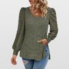 Womens Long Sleeve Work Shirts Lace Tops Fall Fashion Lightweight Sweaters Business Casual Blouses