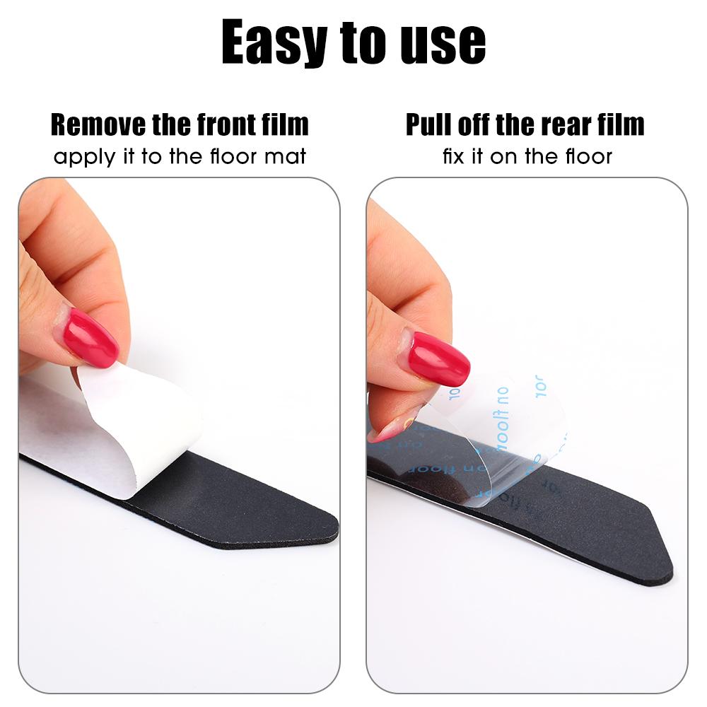 32/24/16/8/1 шт. Наклейка для ковра Противоскользящий Пастер Многоразовый Моющийся Ковер для пола Коврик Лента Захват Угловая накладка Товары для дома Ванная комната