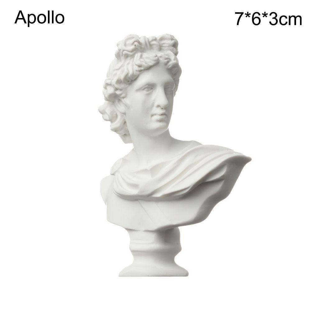 Home Decor Celebrities Greek Mythology Famous Sculpture Gypsum Bust Portraits Plaster Statue