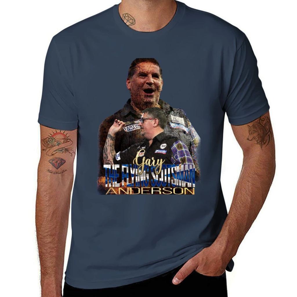 Gary Anderson Darts Player TShirt Casual Trendy Streetwear Tee Shirt TShirt
