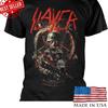 Подарок фанату музыки Slayer Футболка Рок Метал Унисекс Рубашка Унисекс Футболка