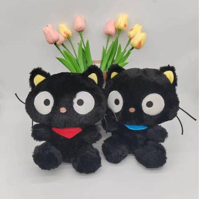 Милый мультяшный черный Chococat Плюшевый Шоколадный Кот Плюшевые Игрушки Животное Набивной Плюш Мягкая Кукла Милые Мини-Игрушки Подарок на День Рождения Ребенка