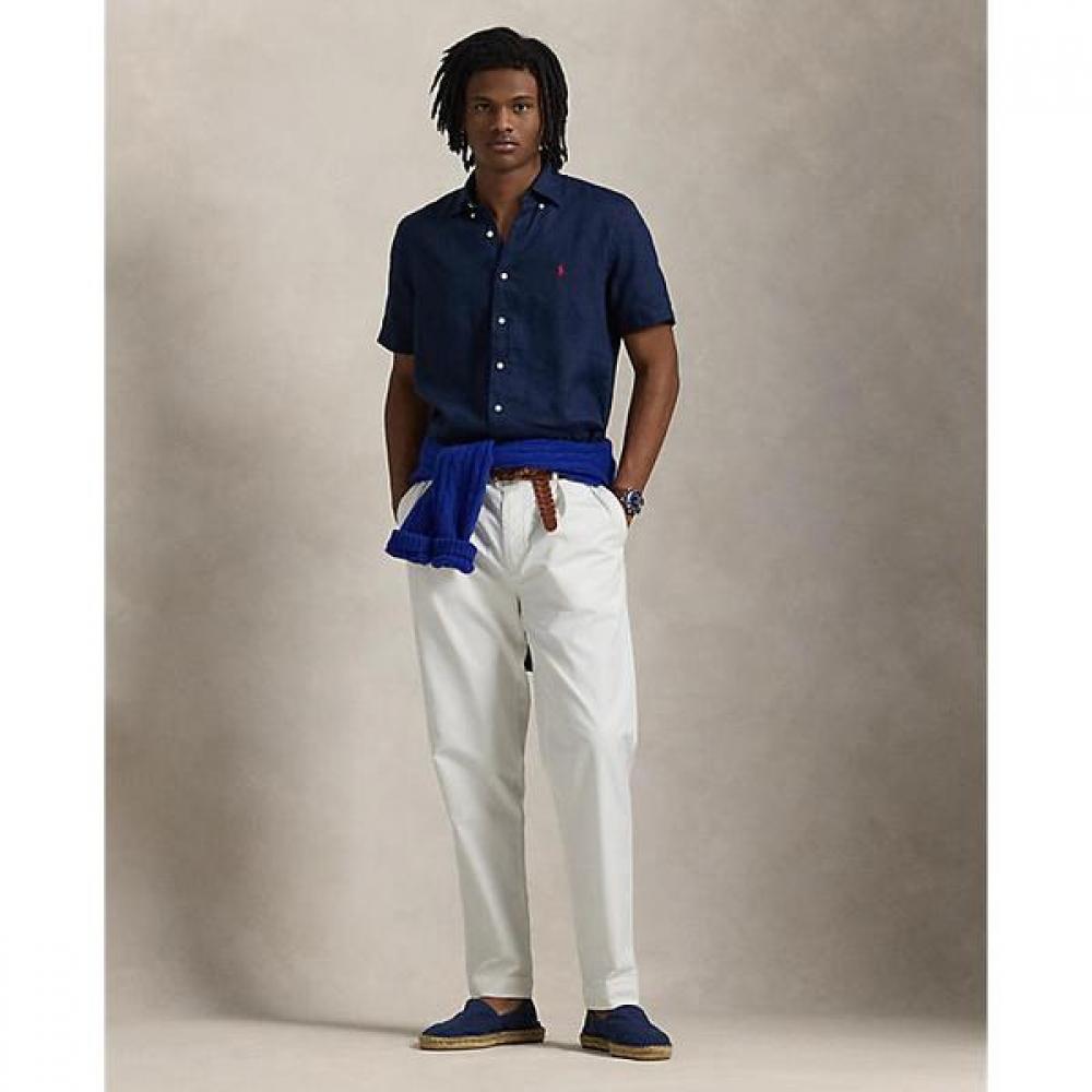 Polo Ralph Lauren Мужская классическая льняная рубашка Mnpowov1n820898410