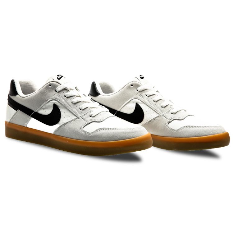 Nike Кроссовки Delta Force Vulc SB Summit White Унисекс Черный-Каучук-Светло-Коричневый 942237-101