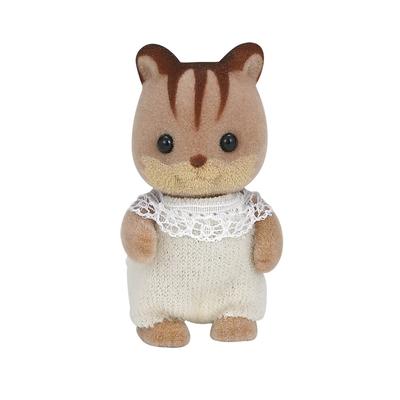 Кукла Sylvanian Families ST Mark Возраст 3 и Игрушка Sylvanian Epoch [Малыш Белка] Li-38 Сертифицировано, Вверх, Кукольный домик, Семьи,