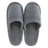 OKA Dry-Good D Nature Slippers, Size L (fits Feet Up To 27cm), Dark Gray (Indoor, Toilet, Washable)