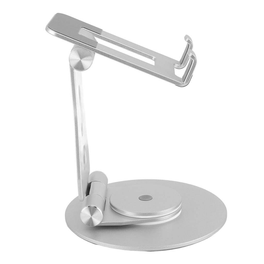 Desk Phone Stand Adjustable Angle Height Prevent Slip Metal Universal Fit Portable Cell Phone Desk H
