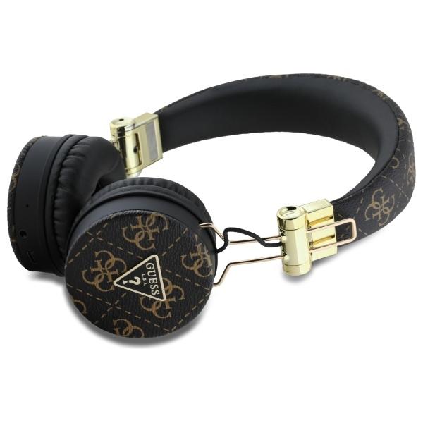 Guess Наушники Накладные Bluetooth Enc    Gubh70E4Ptmk Черный/Black 4G Треугольная Круглая Форма