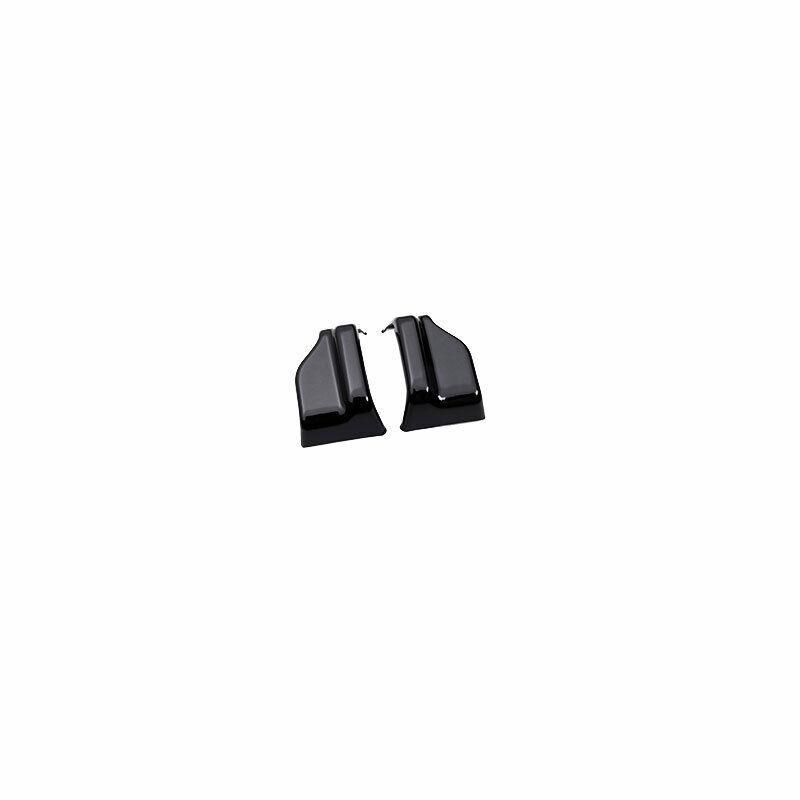 ABS Black Seat Belt Adjustment Cover Trim 2PCS For Benz C-Class W205 2015-