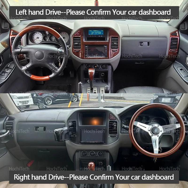 Накладка на панель приборов для Mitsubishi Pajero Shogun Montero V60 V73 V77 1999-2006 Противоскользящая подкладка Подушка-солнцезащита Нескользящие аксессуары