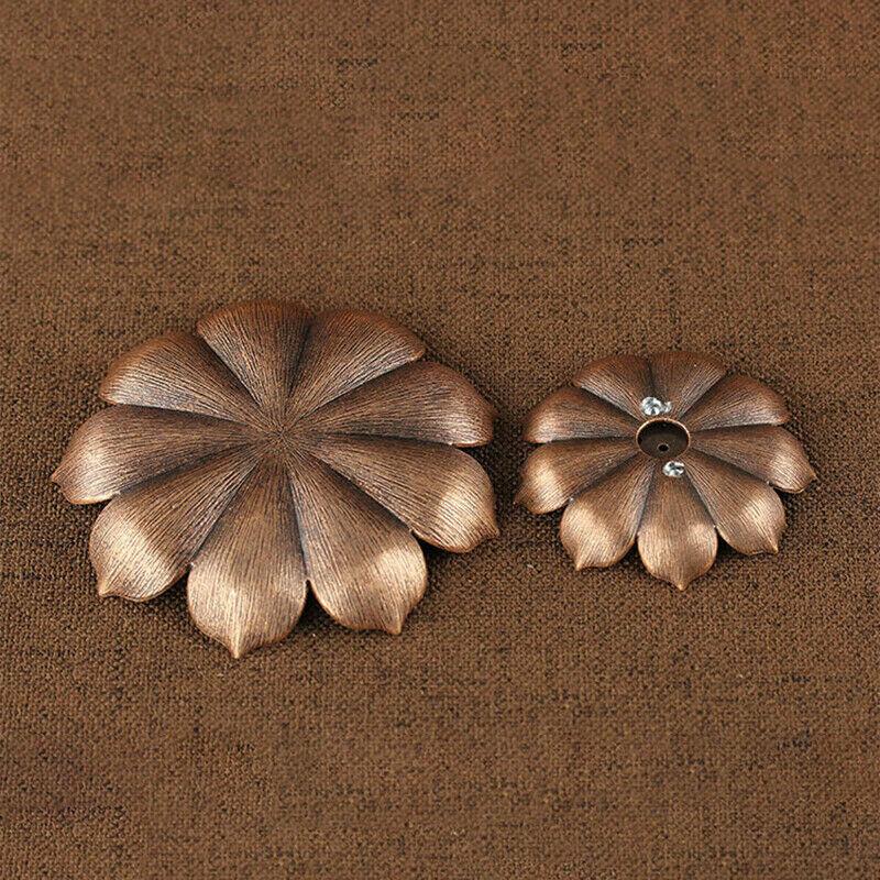 Incense Stick Holder Round Plate Buddhism Insense Ash Catcher Joss Cone Insence