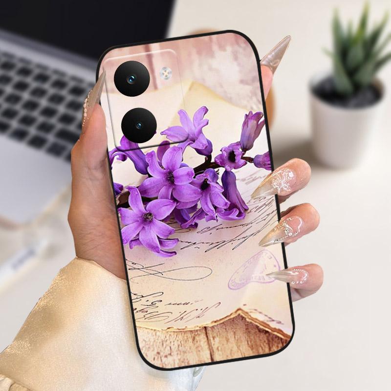 Чехол для Realme P3 Ultra RMX5030 Стильная Раскраска Мягкий Силиконовый Чехол для Телефона из ТПУ Для Realme P3 Ultra 5G Чехлы Оболочка P3Ultra