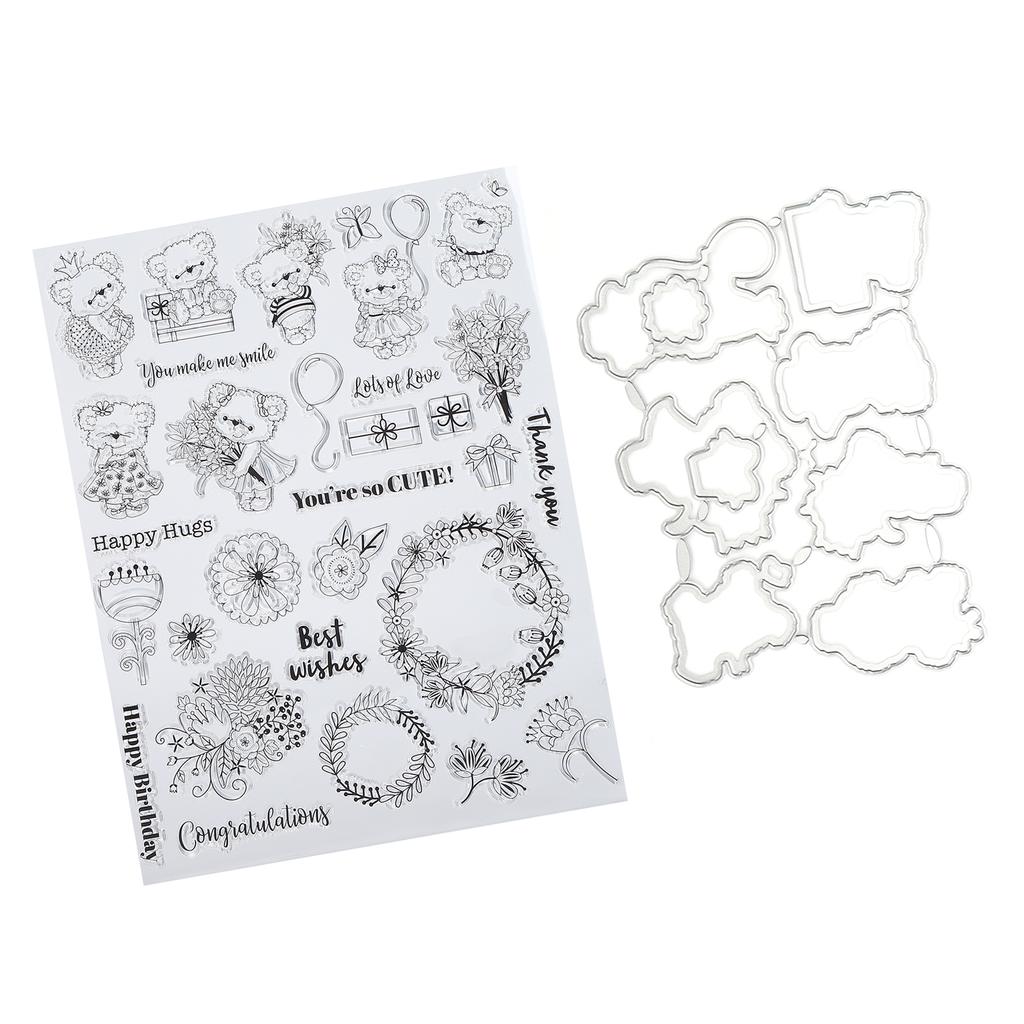Transparent Stamp  Seal Making Molds for Hand Account Scrapbooking Pattern  Decoration