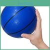 ПВХ Надувной Баскетбольный Мяч Прочный Уличный Спортивный Мяч Для Детей 18см Синий