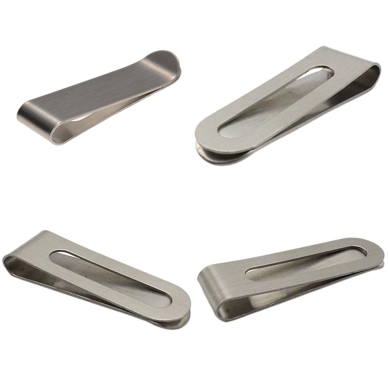 Мини Тонкий Зажим для Денег из Нержавеющей Стали Кошелек для Монет Кредитная Карта ID Держатель для Наличных